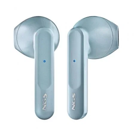 NGS Auriculares Bluetooth Ártica Move con Estuche de Carga Autonomía 7h Azules